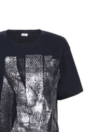 Camiseta Tiras Preta
