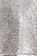 Regata Tricot Metalizada Prata