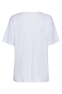 T-shirt Bordada Piano Off White