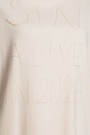 T-shirt Bordada Stay Alive Aveia