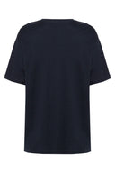 T-shirt Bordada Stay Alive Preto