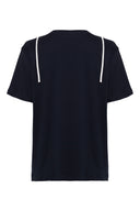 T-shirt Mãos de Maria Preto