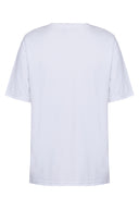T-shirt Bordada Inner Glow Off White