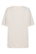 Camiseta Bordada Inner Glow Aveia