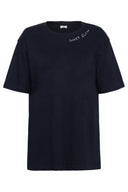 T-shirt Bordada Inner Glow Preto