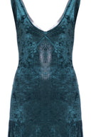 Vestido Margot Velvet Verde