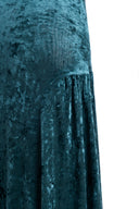 Vestido Margot Velvet Verde