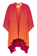 Poncho Pixel Pink C/ Laranja