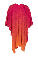 Poncho Pixel Pink C/ Laranja
