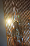 Camiseta Tricot Metalizada Dourado